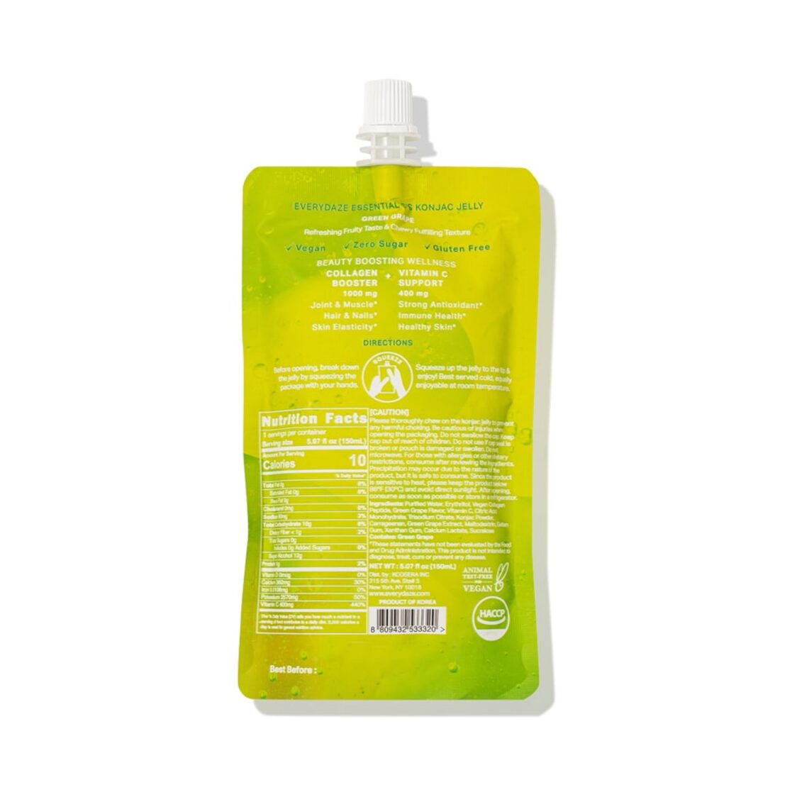 Everydaze Essent Konjac Jelly 10 Packs
