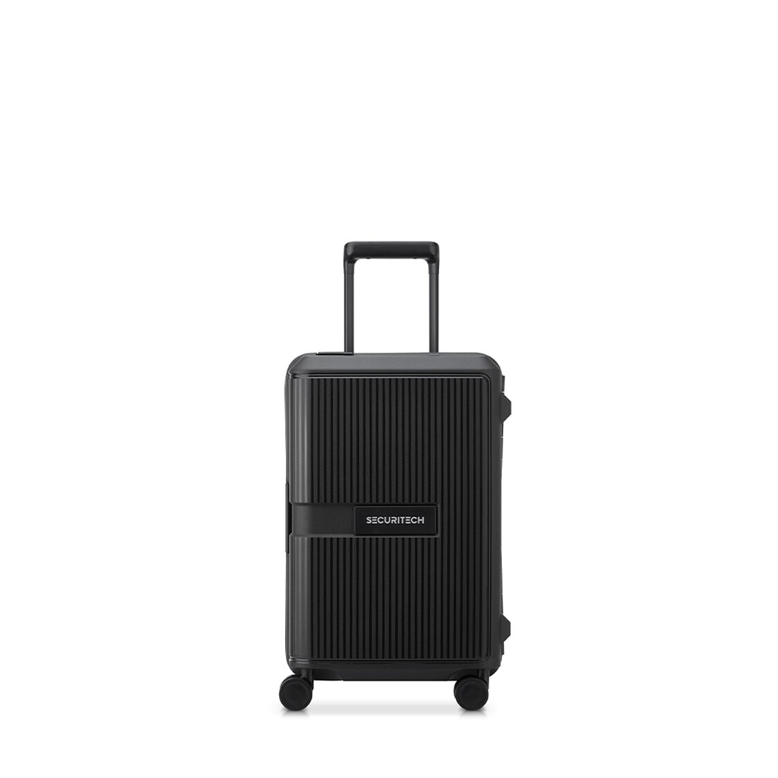Delsey Stone 4 Double Wheels Trolley Case - Black