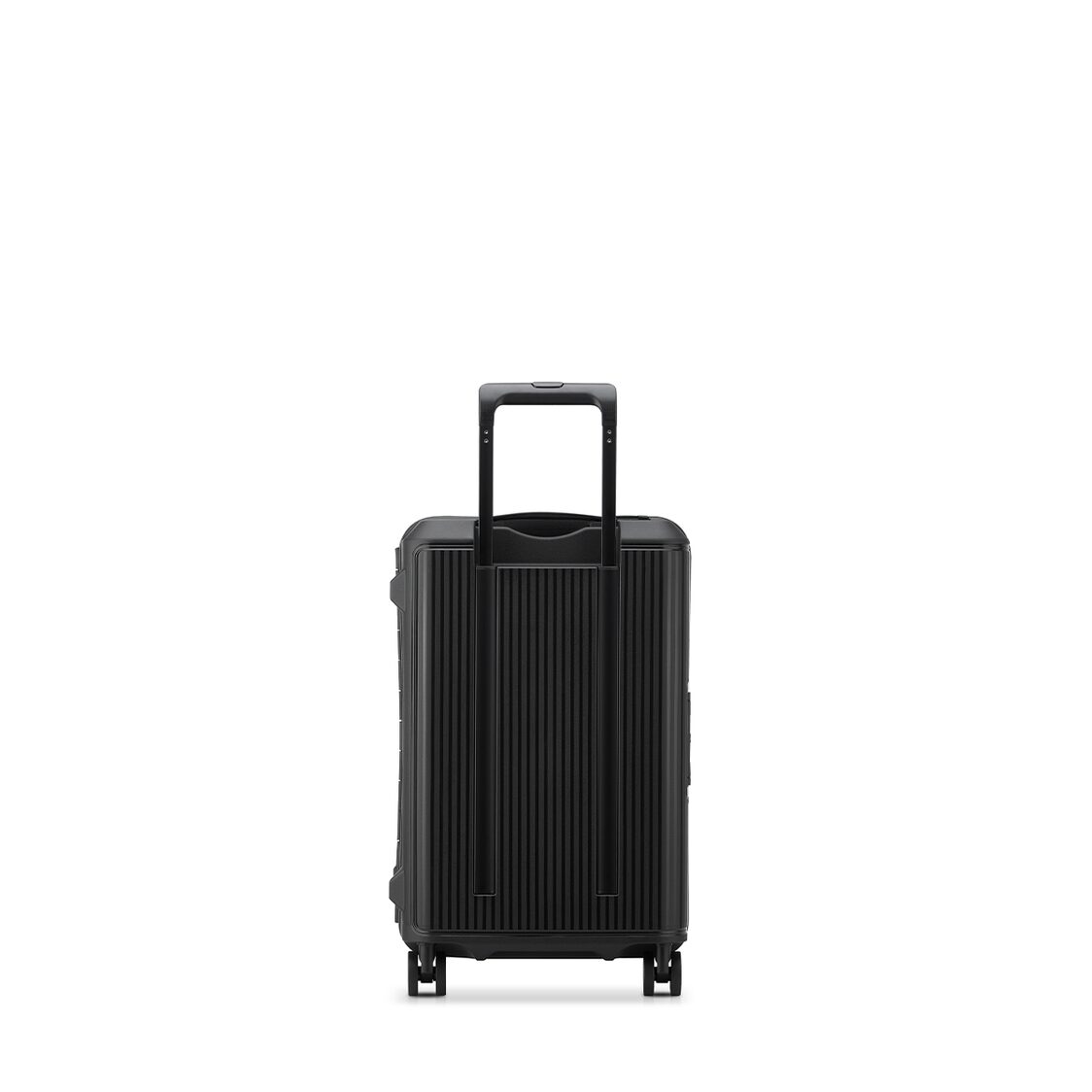 Delsey Stone 4 Double Wheels Trolley Case - Black
