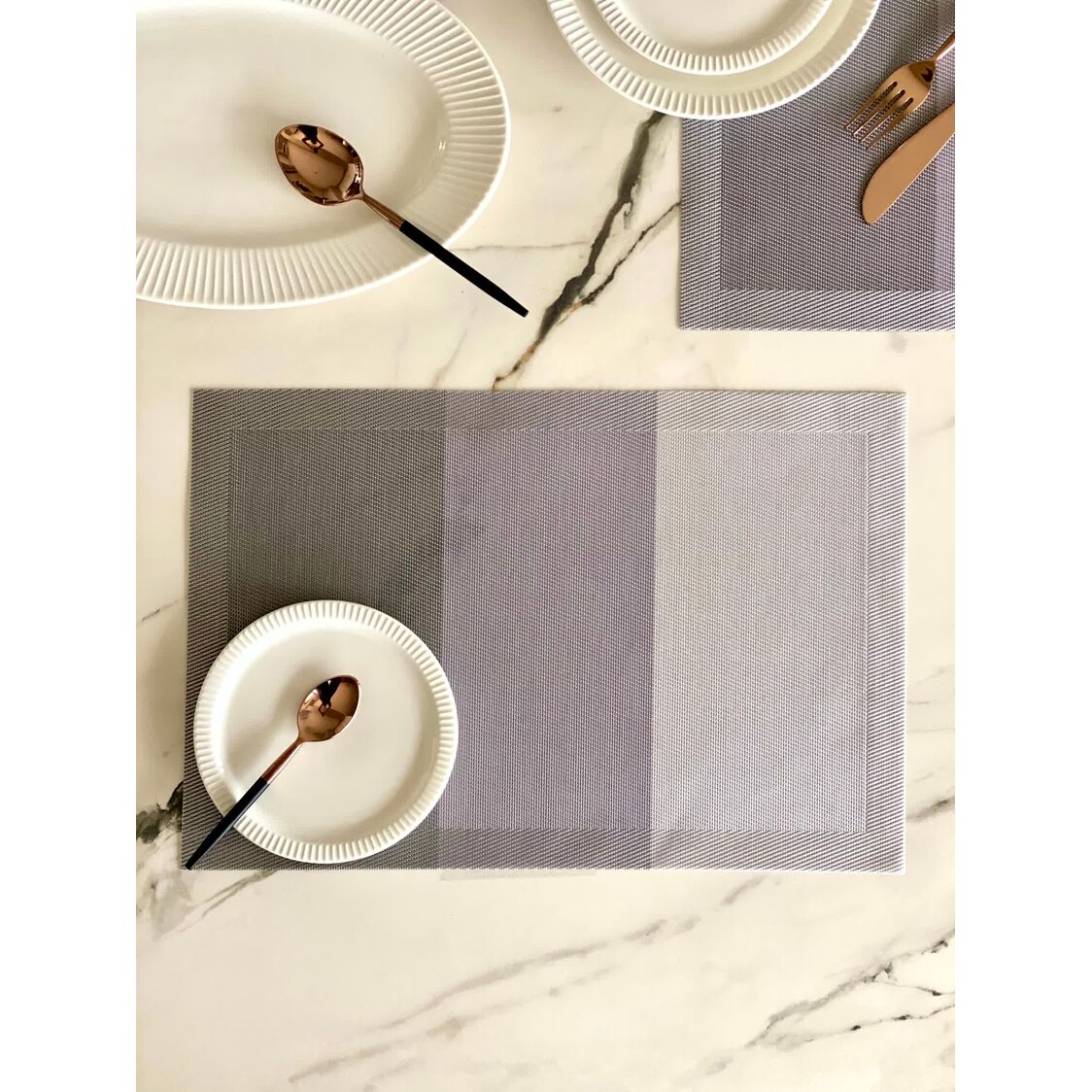 J. Rapee Pyramid Placemat Grey