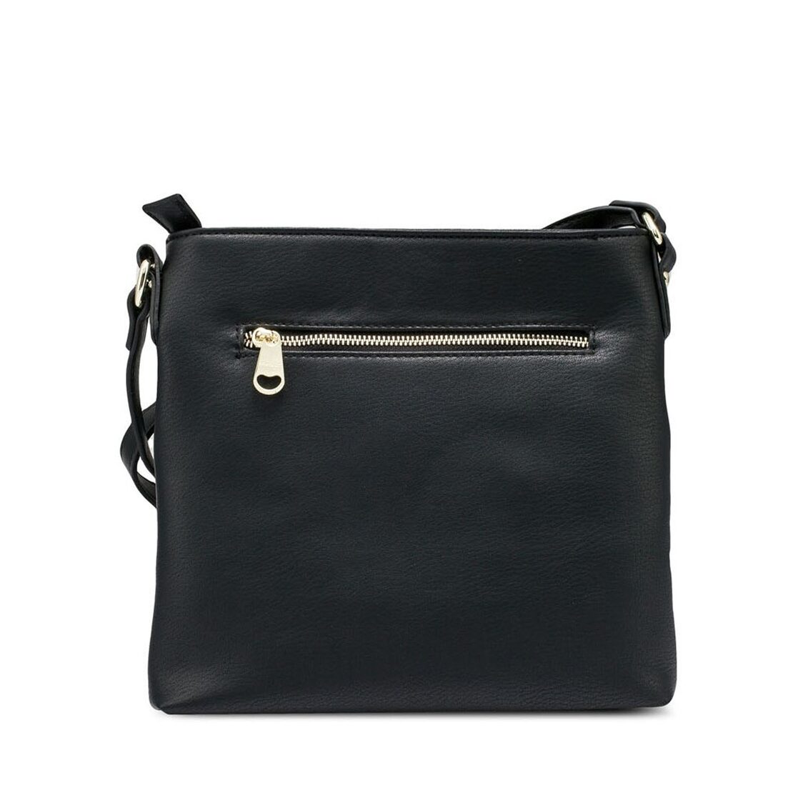 Mel&Co Faux Leather Sling Bag Navy