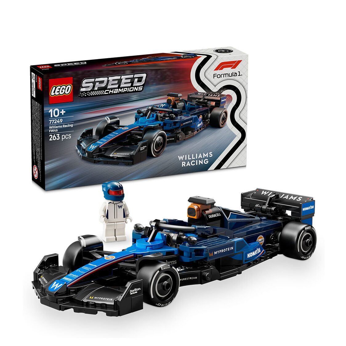 LEGO 77249 Williams Racing FW46 F1® Race Car