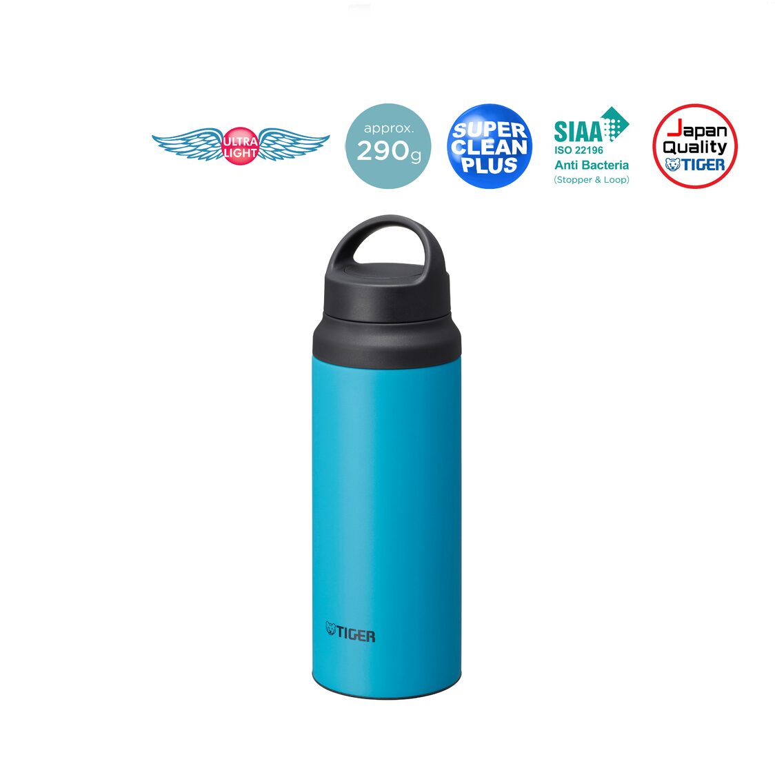 TIGER Anti-Bacterial Double Stainless Steel Bottle 600ml - Honu (MCZ-S060 AC)