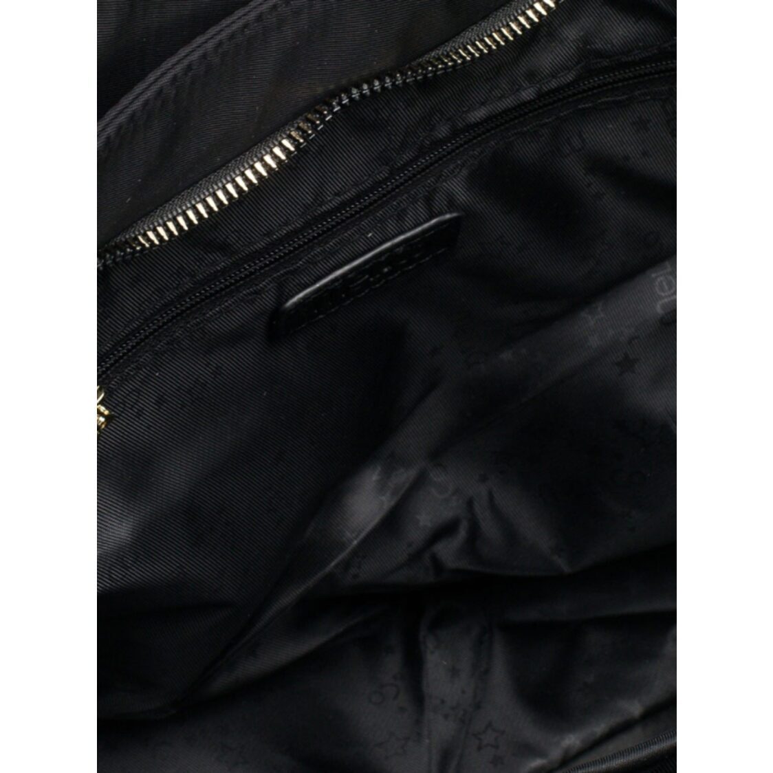 Mel&Co Nylon Double Handle With Pleat Detail