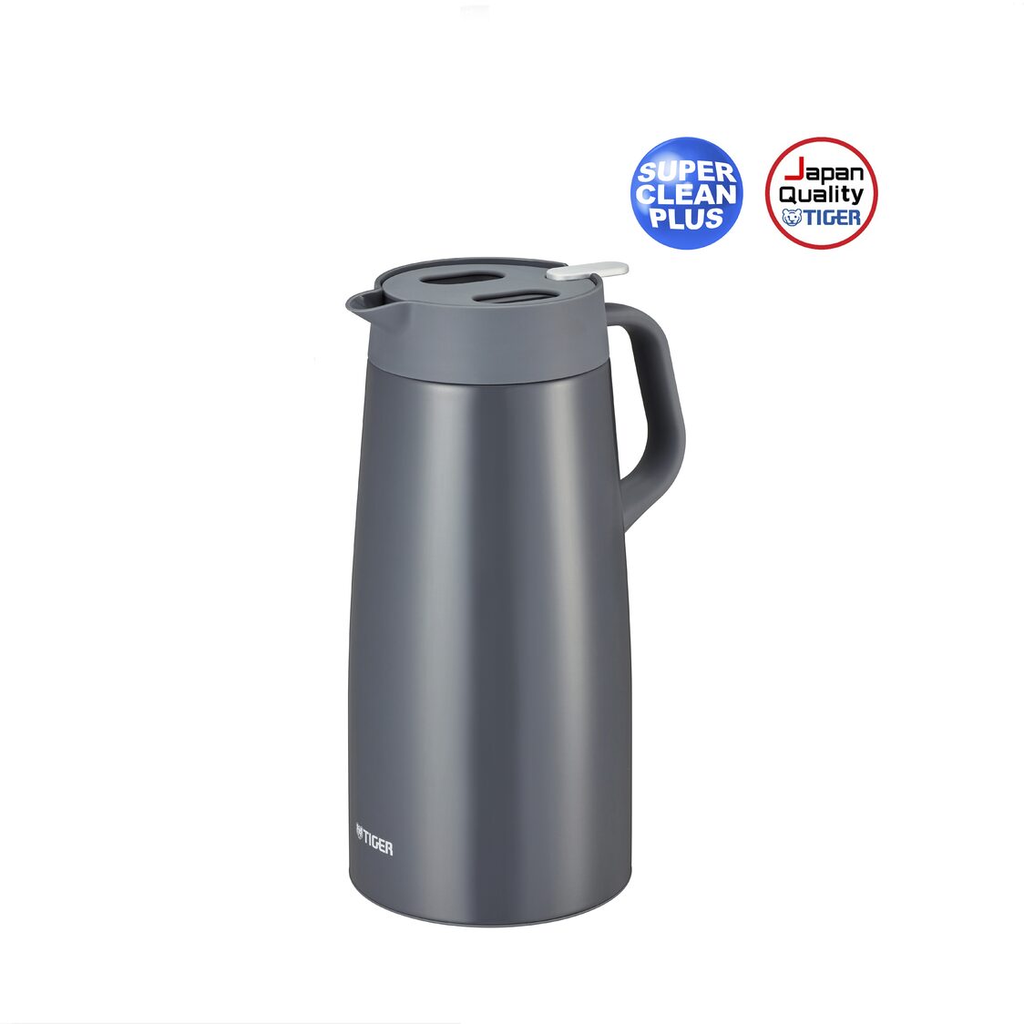 Tiger Double Stainless Steel Handy Jug 2.0L - Dark Grey (PWO-A200 HD)