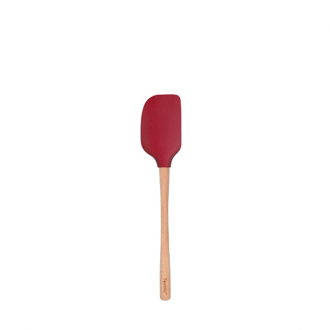 Tovolo Flex-Core® Wood Handled Spatula Cayenne