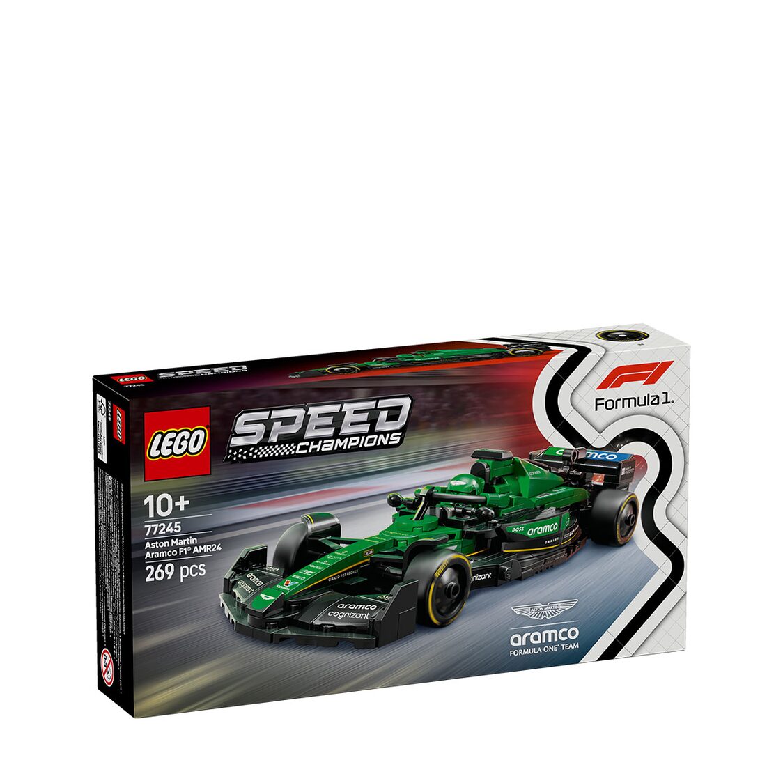 LEGO 77245 Aston Martin Aramco F1® AMR24 Race Car
