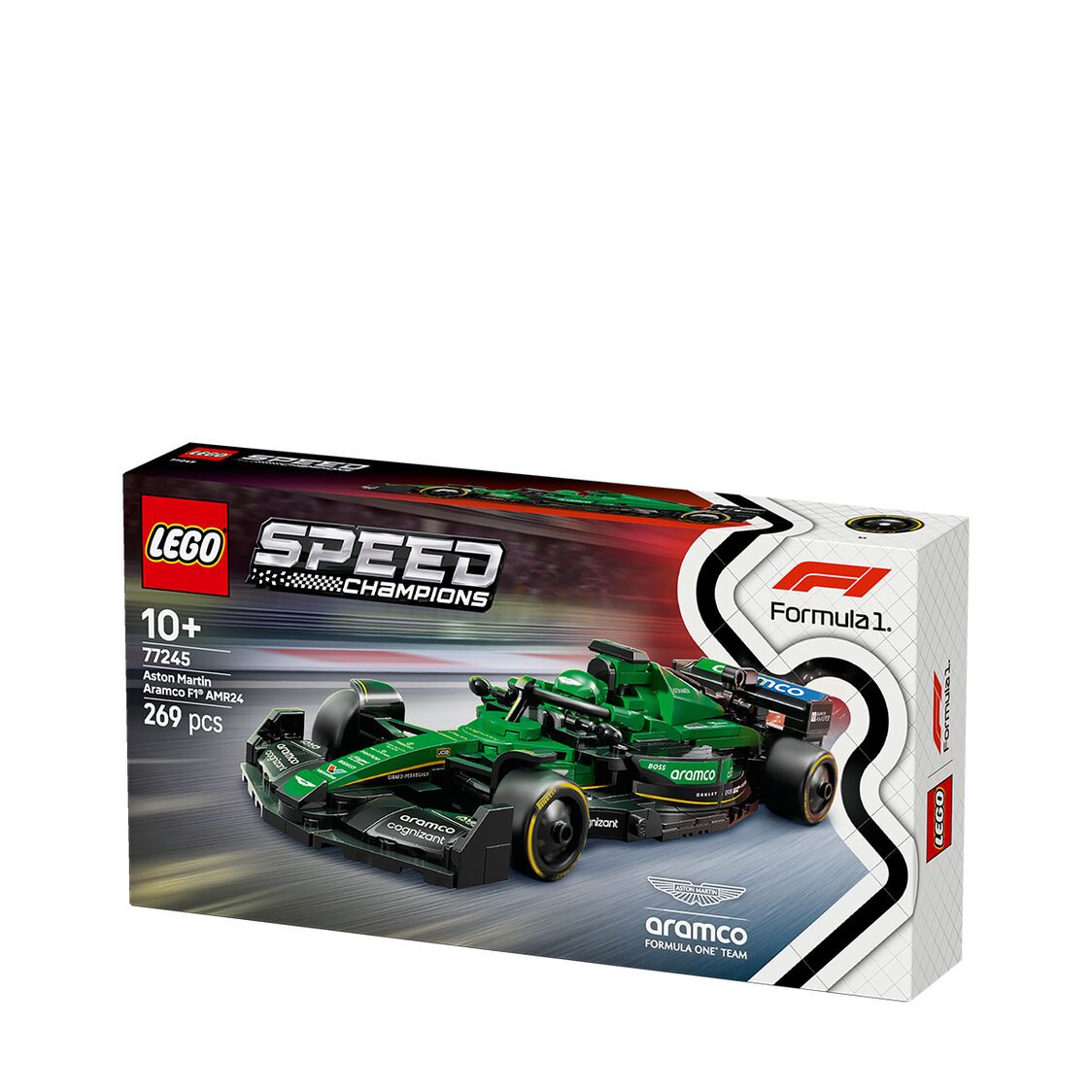 LEGO 77245 Aston Martin Aramco F1® AMR24 Race Car