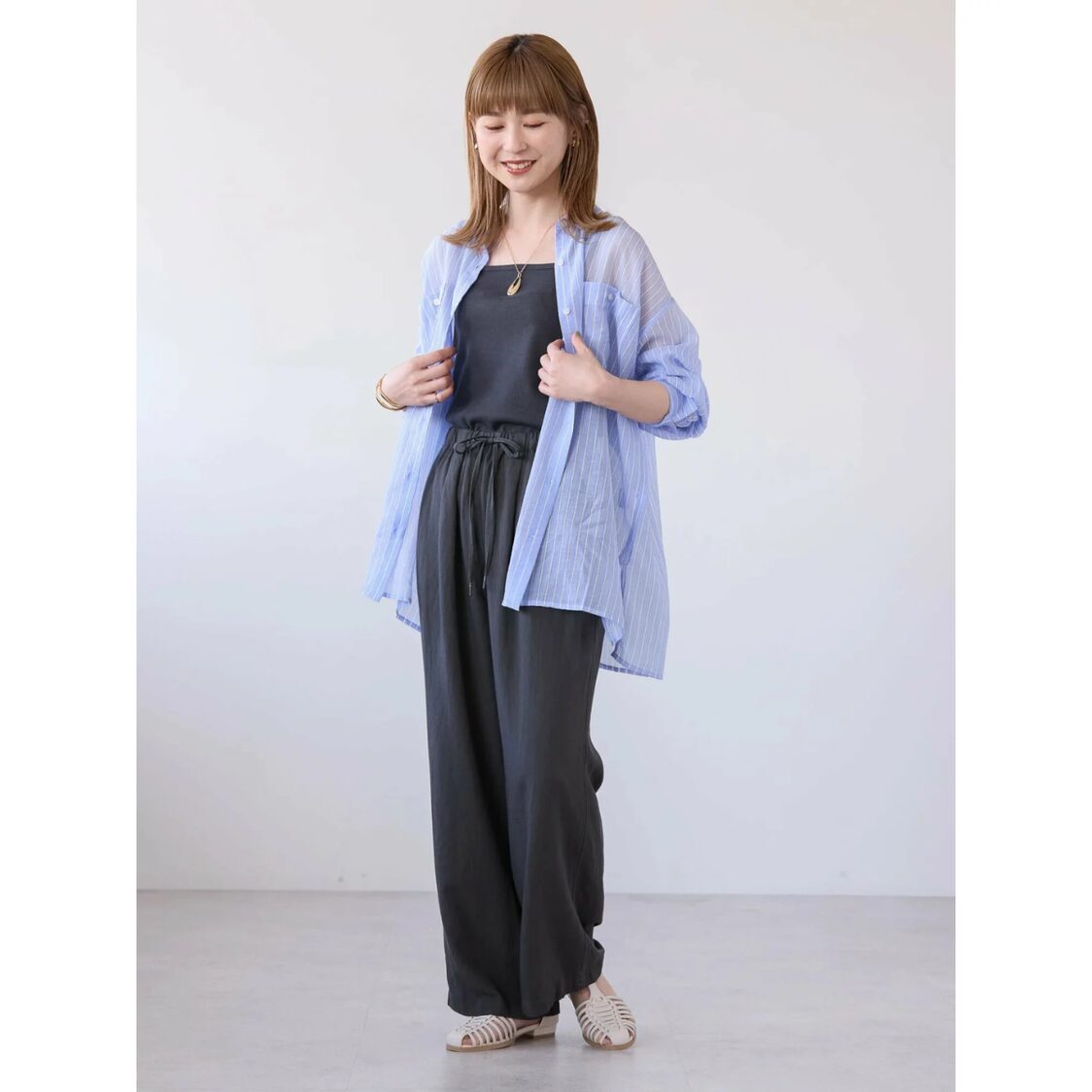 American Holic American Holic Inner Jersey Charcoal Gray