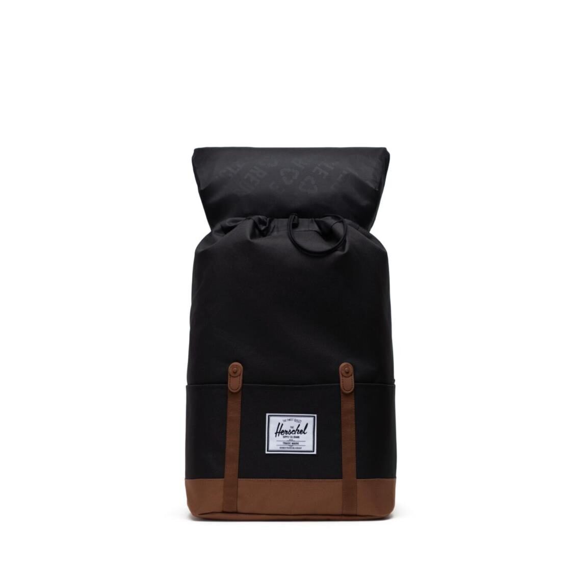 Herschel Retreat Black Backpack 10971-04775-OS