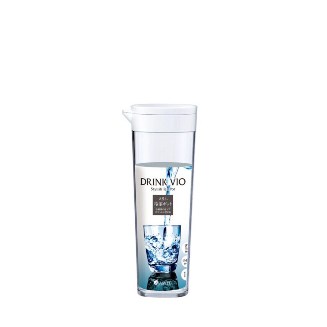 Asvel VIO Water Jug D-112 White 8034-WH 1.1L