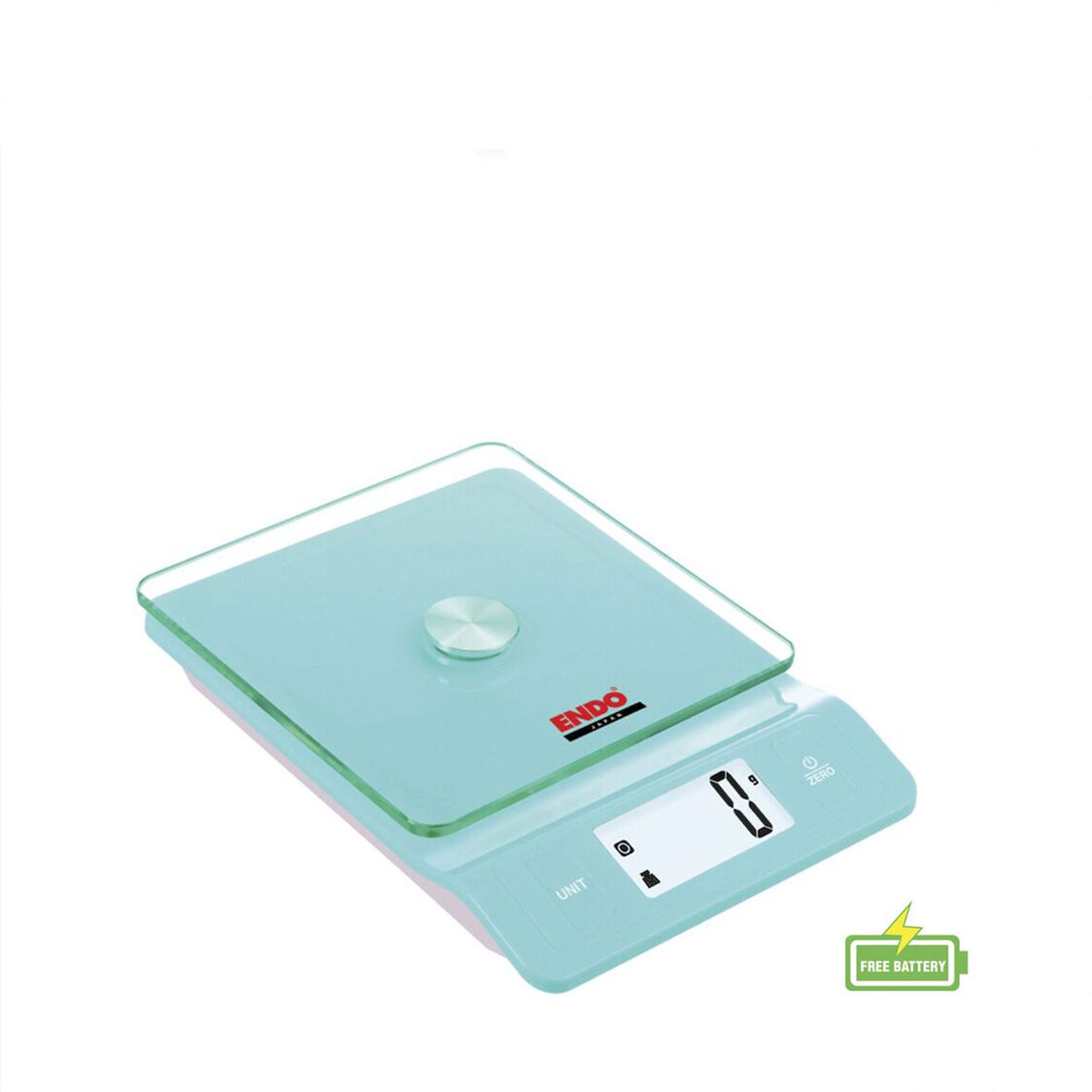 ENDO High Precision Digital Kitchen Scale - Blue (E-DKS5460 Blue)