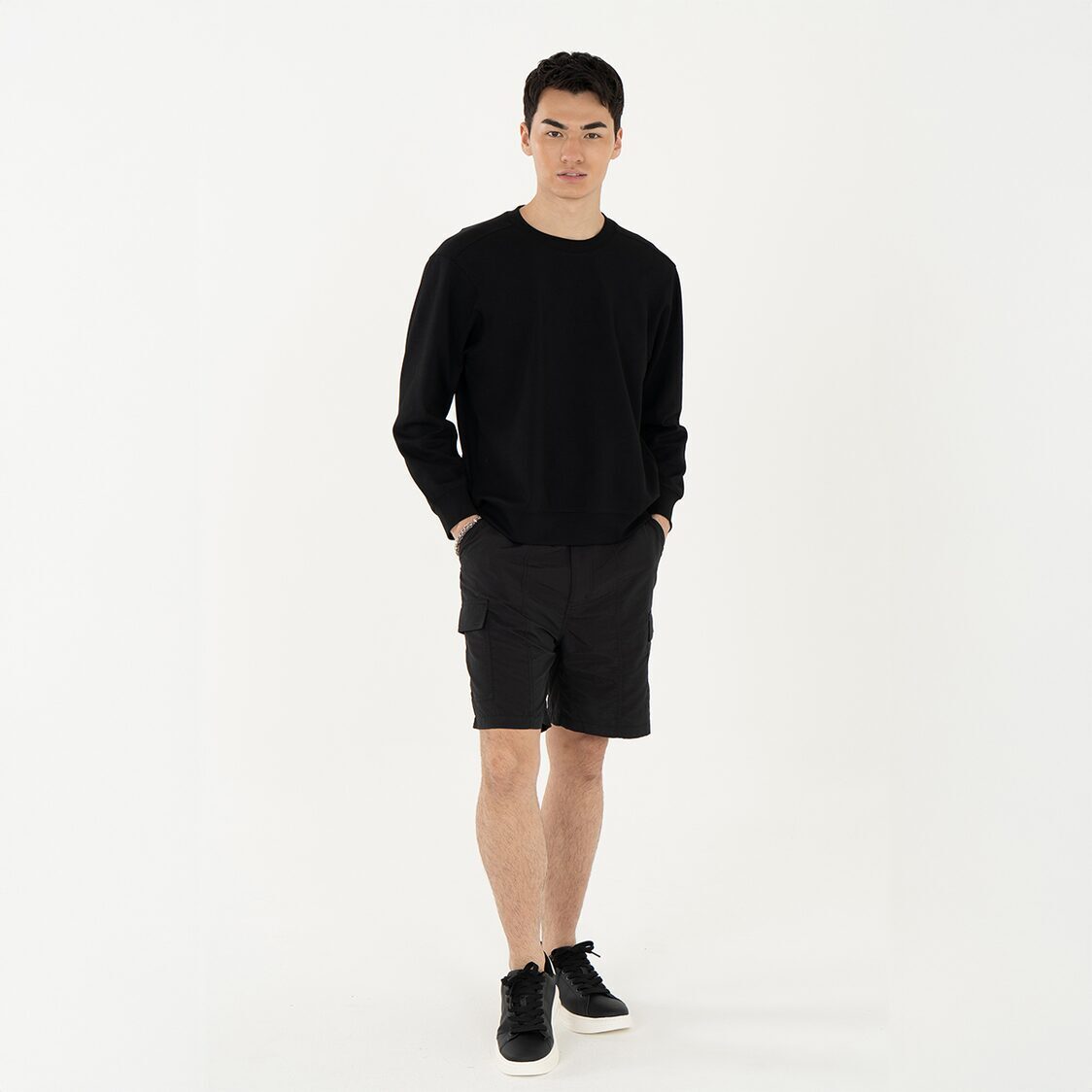 K/WOODS Mens Flow Sweater - Black