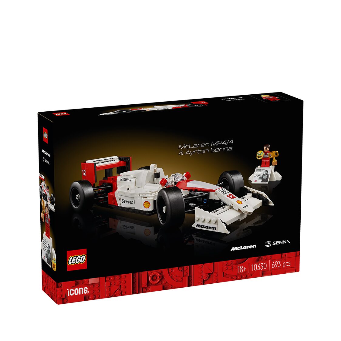 Lego 10330 Icons Lego McLaren MP4/4 & Ayrton Senna