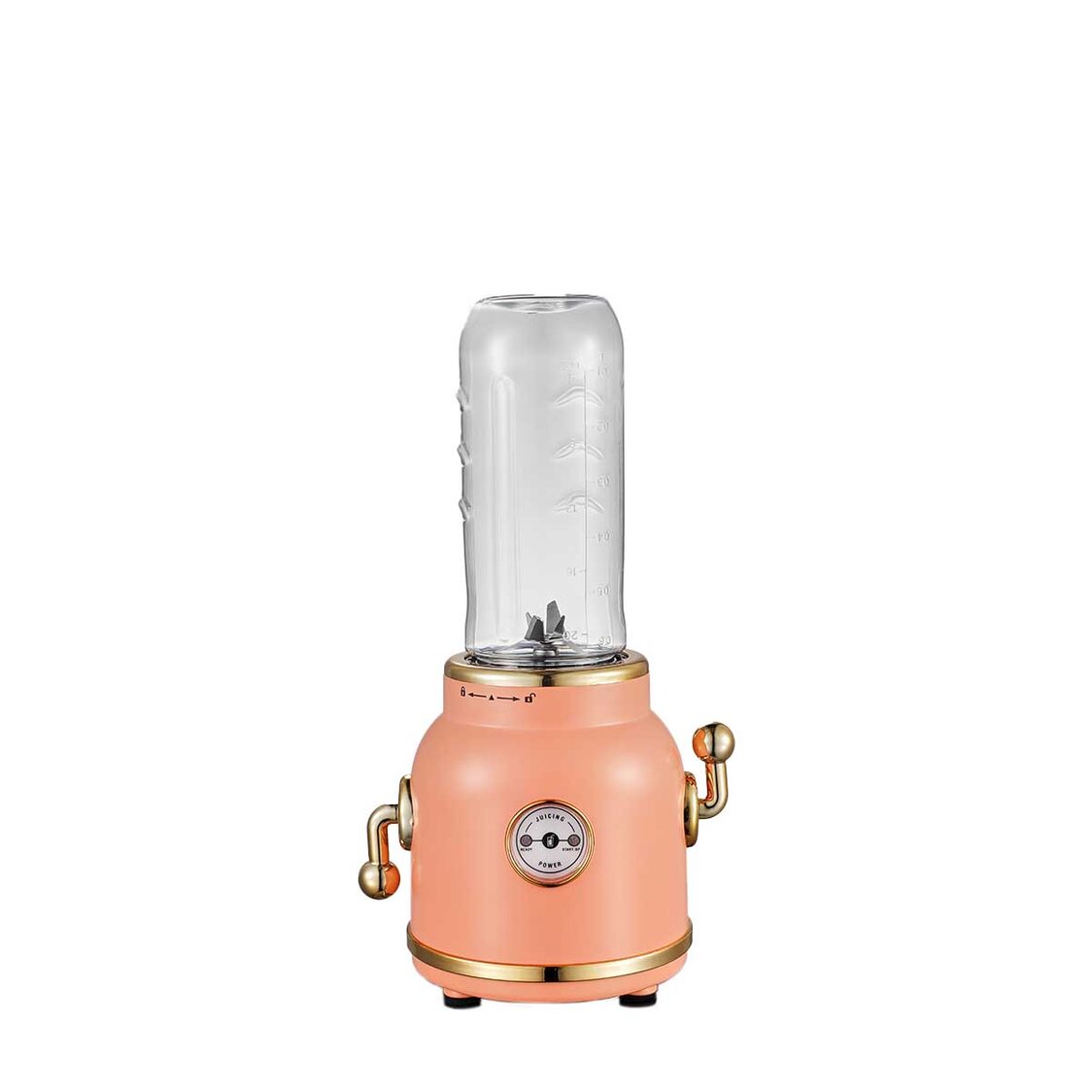 La Gourmet Retro Mini Blender Set - Coral Crush 419194