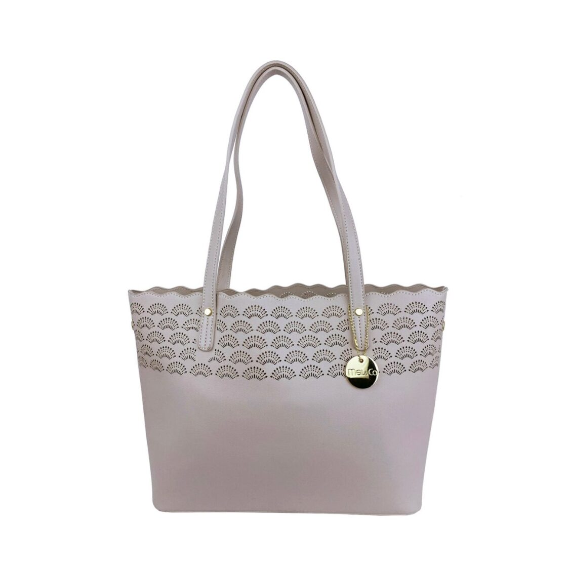 Mel&Co Laser Cut Detail Tote Bag