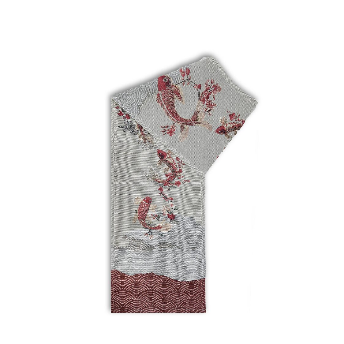 J. Rapee Koi Tablerunner Gold