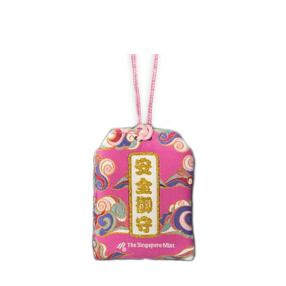 The Singapore Mint Sanrio My Melody Daruma Gold Foil Charm Bag