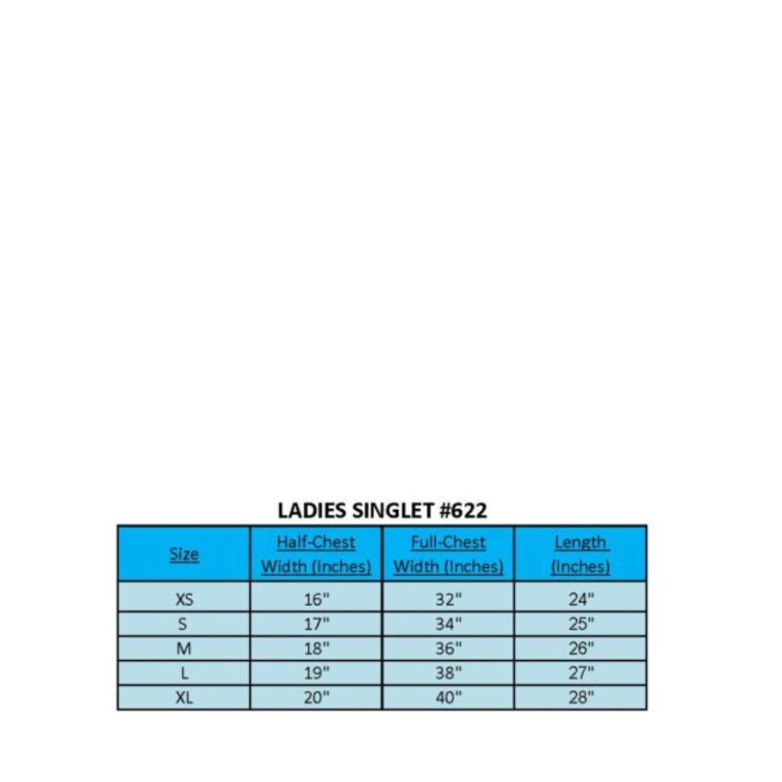 FBT Ladies Singlet 12A622 Black