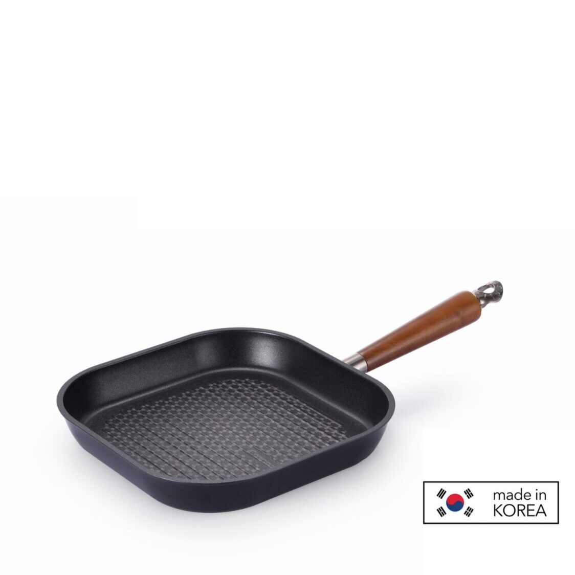 Happycall Crocodile IH Graphene Die Cast Square Grill Pan 28cm (3001-0763)