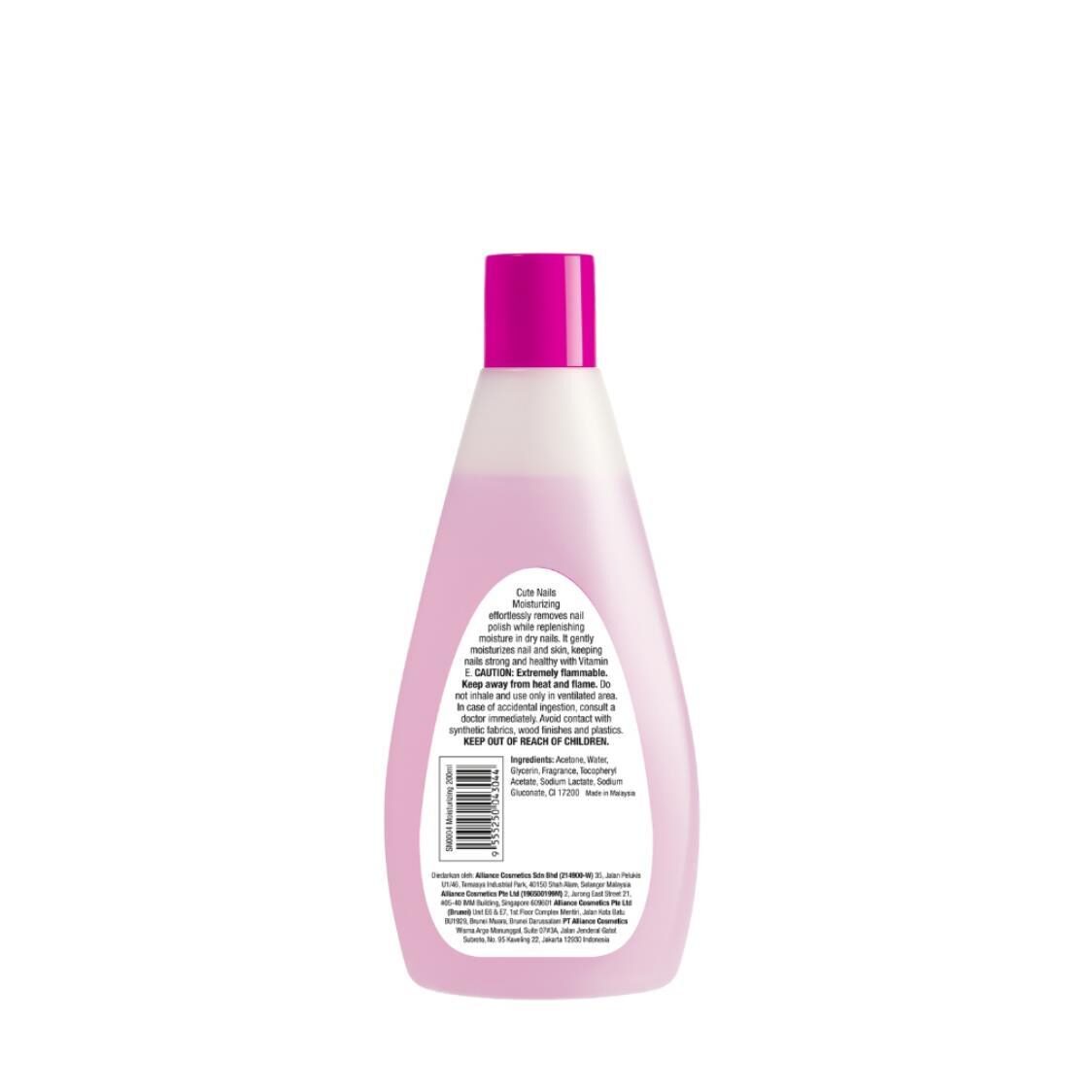 Silkygirl Cute Nails Remover Moisturizing 200ml