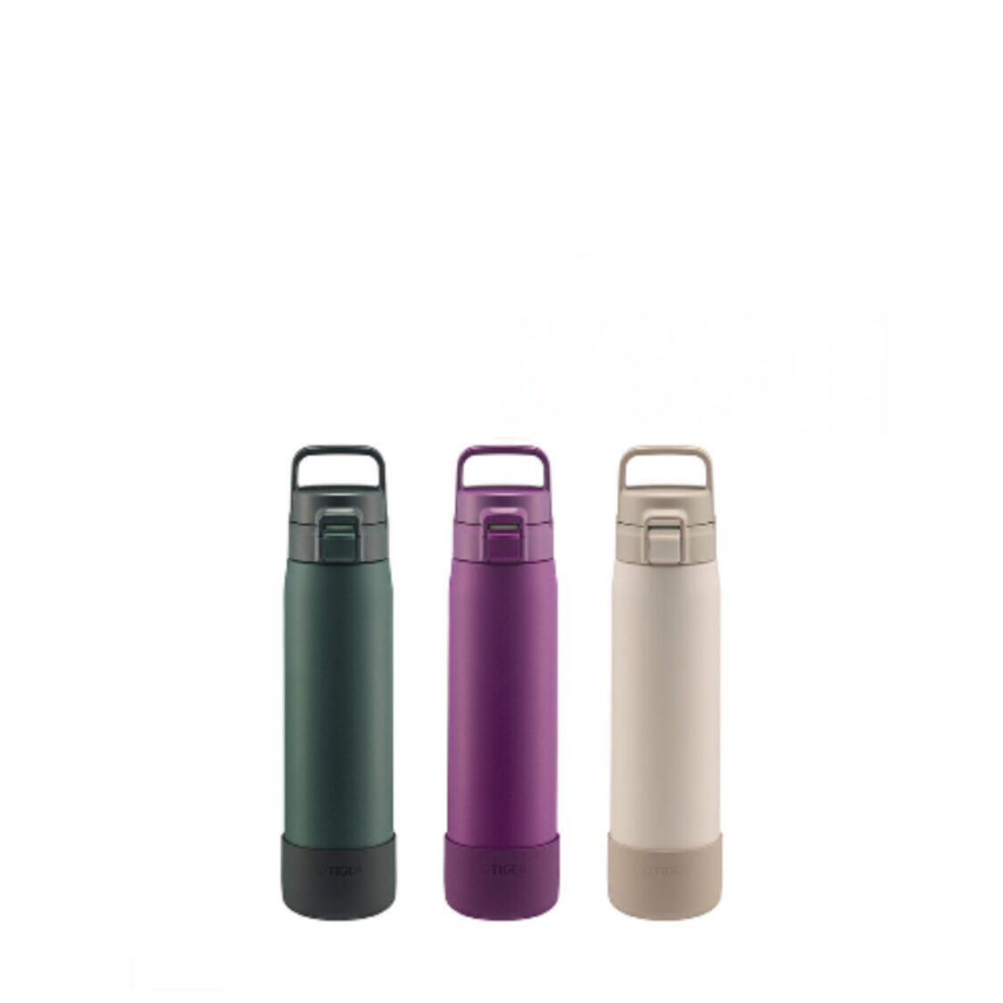 Tiger 800ml Vacuum Insulated Stainless Steel Bottle With Handle - Forest Green (MED-A080)