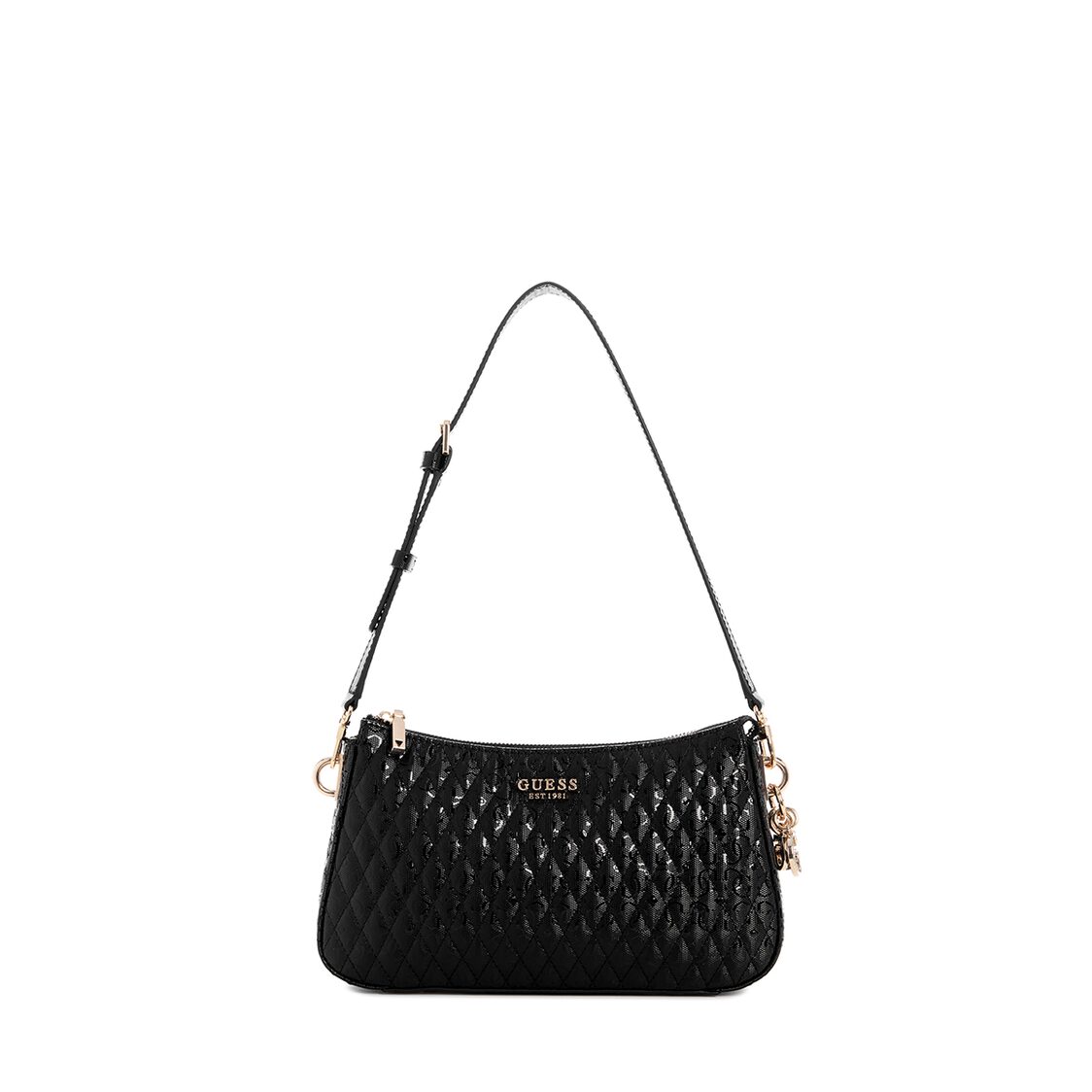 Guess Betula Top Zip Shoulder,Black