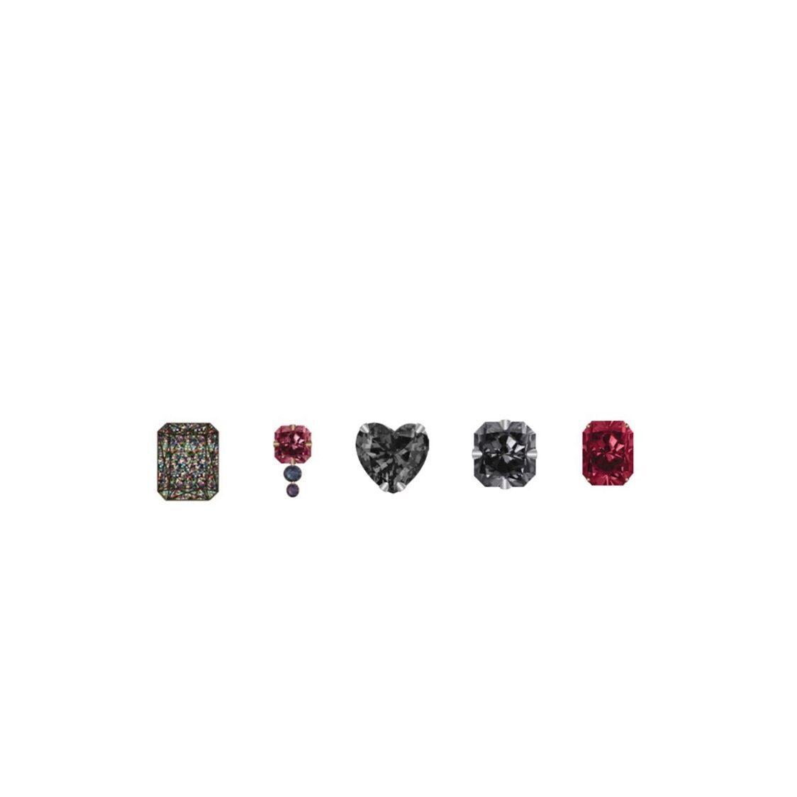 Crocs Dark and Moody Gem 5 Pack