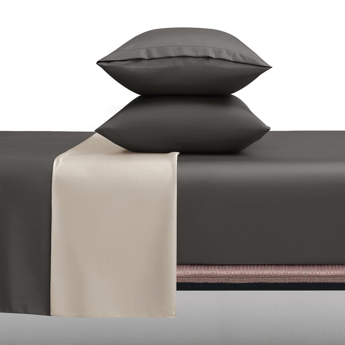 Intero Eniz4 Fitted Sheet Set - Slate