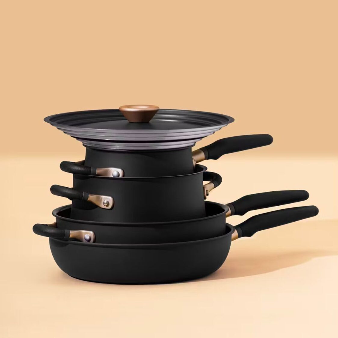 MEYER Accent Stainless Steel 6 Piece Essential Set (Induction) 81214