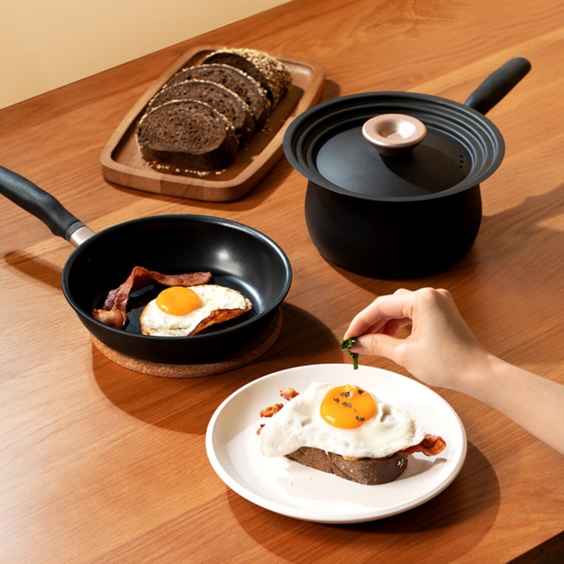 MEYER Accent Stainless Steel 6 Piece Essential Set (Induction) 81214