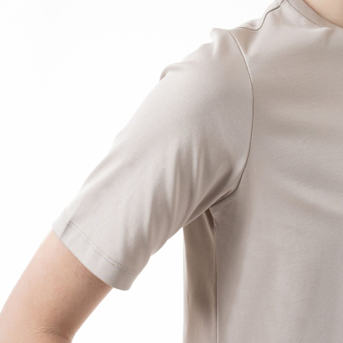 K/WOODS Essential Crew Neck Tee in Pewter