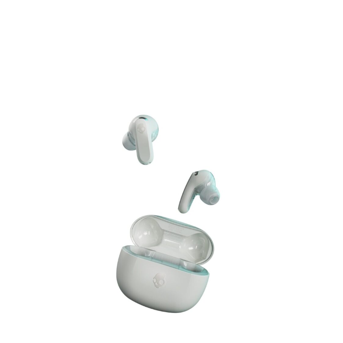 Skullcandy Rail Anc Wireless In-Ear Bone/Orange Glow