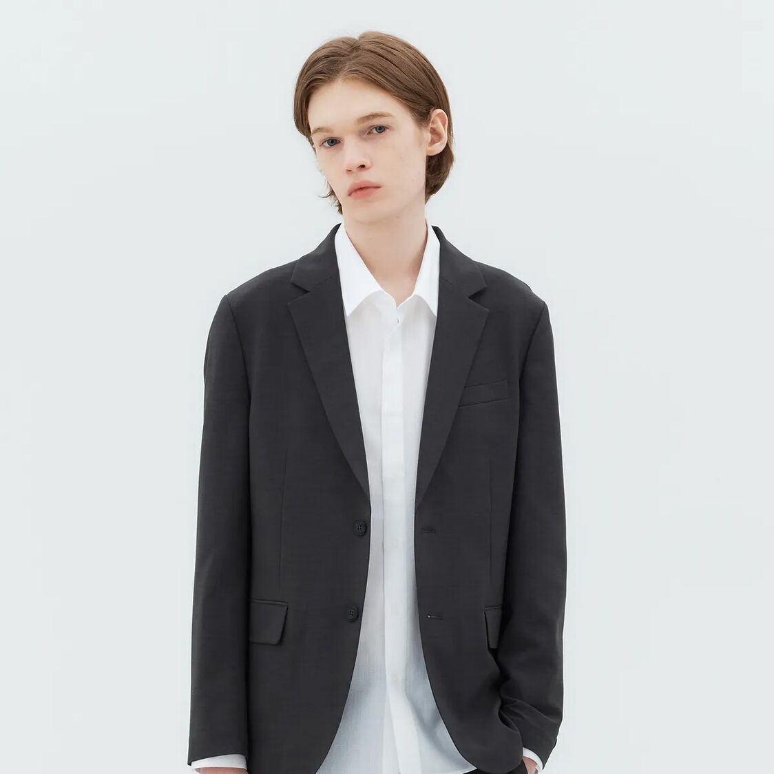 Mind Bridge [Cool] Natural Stretch Jacket C/Grey