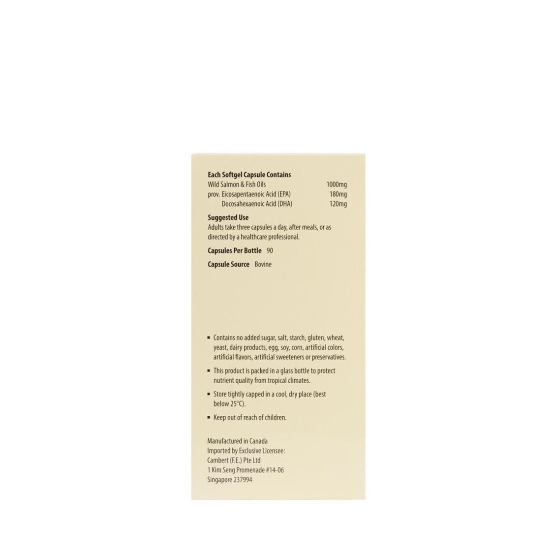 Kordel's Hi-Omega 3 Wild Salmon And Fish Oils 1000mg 90's