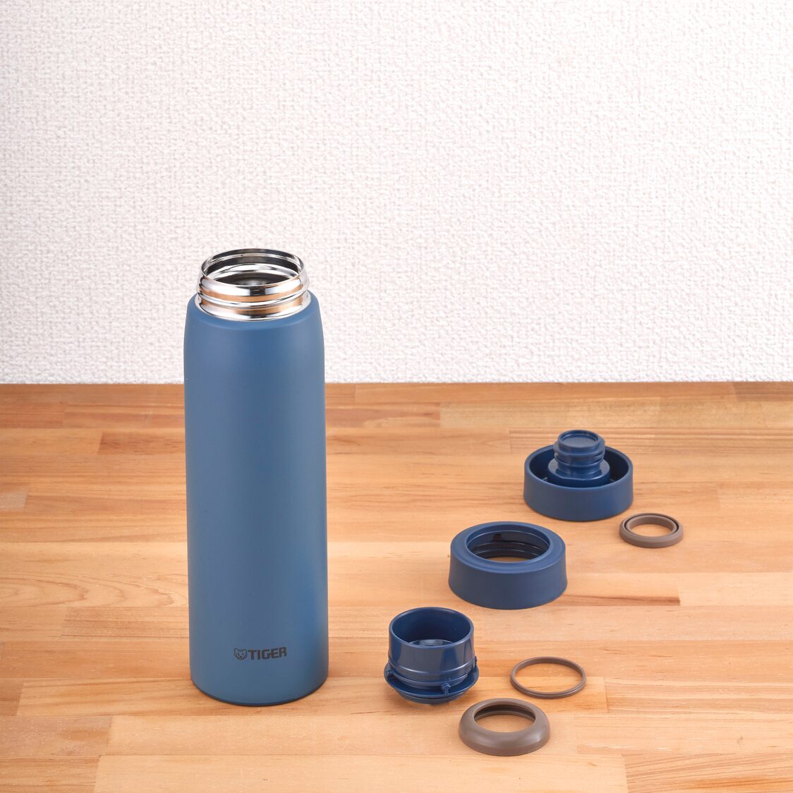 Tiger 500ml Anti-Bacteria Double S/Steel Thermal Mug - Cerulean Blue (MCY-K050 AC)