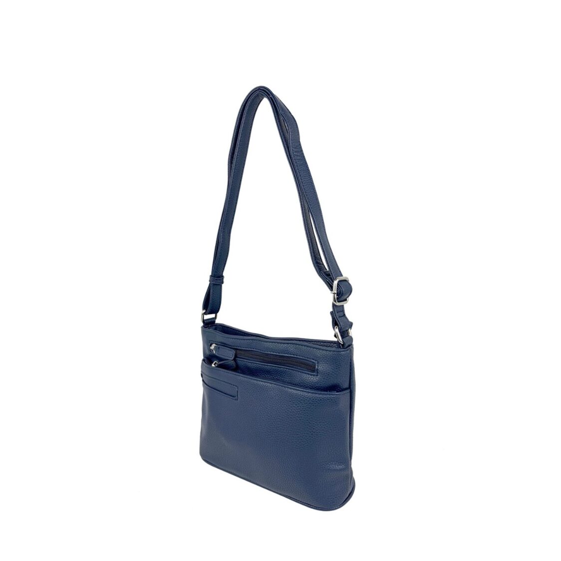 Mel&Co Lychee Embossed Multiple Pockets Sling Bag