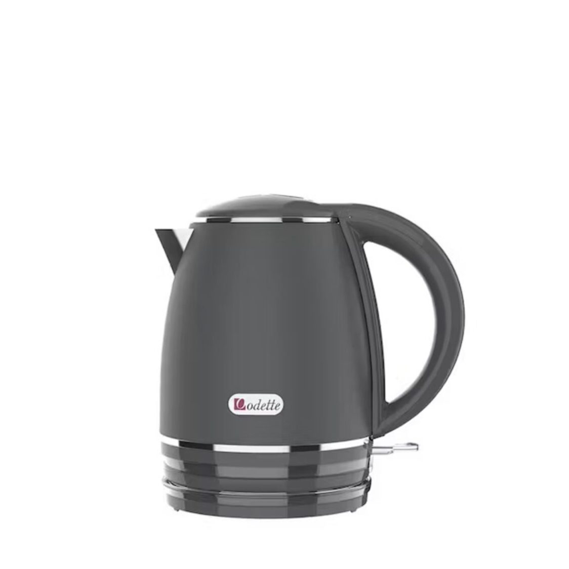 Odette Double Wall Insulated 1.0L Kettle Grey