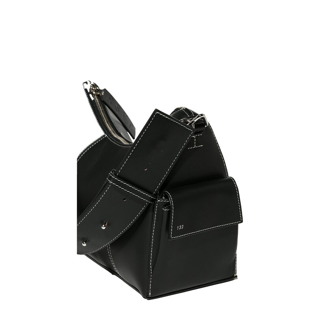RSVP Batman Smooth Black Calfskin Shoulderbag