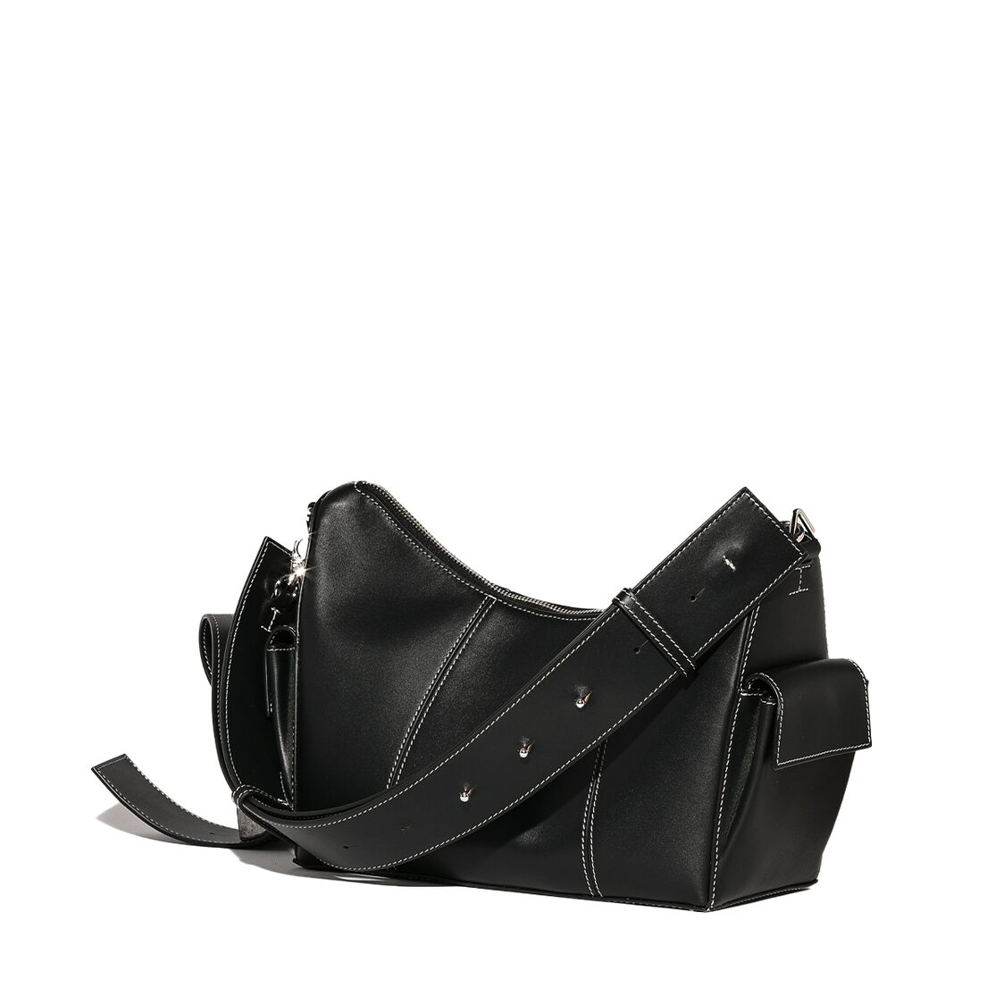 RSVP Batman Smooth Black Calfskin Shoulderbag