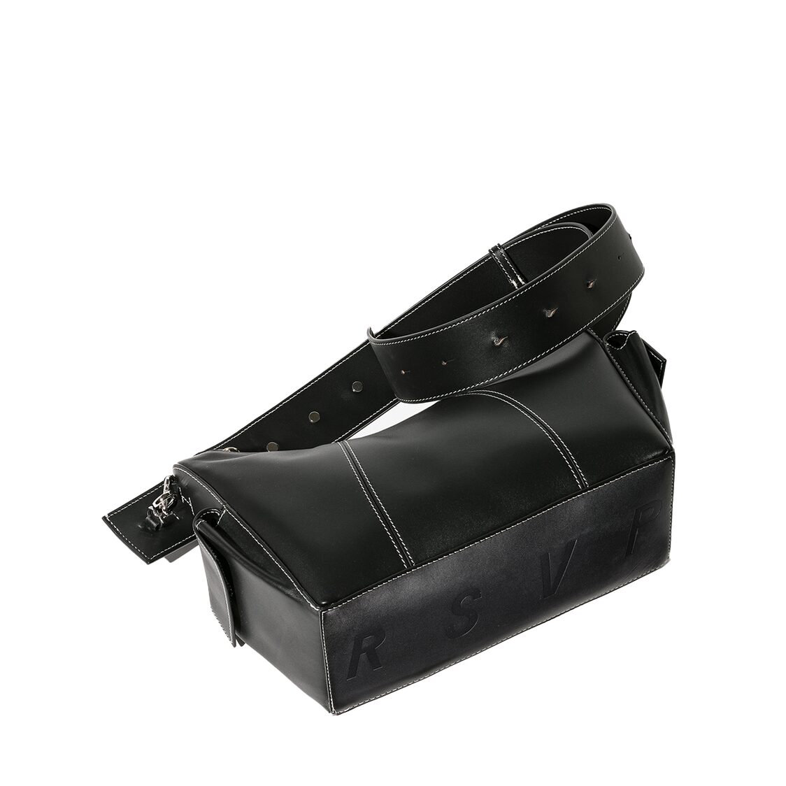 RSVP Batman Smooth Black Calfskin Shoulderbag
