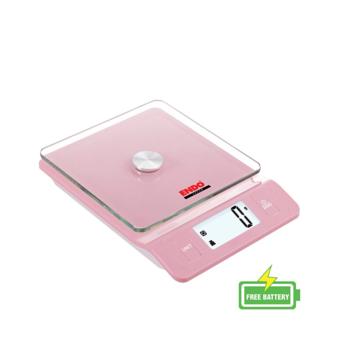 ENDO High Precision Digital Kitchen Scale - Pink (E-DKS5460 PINK)