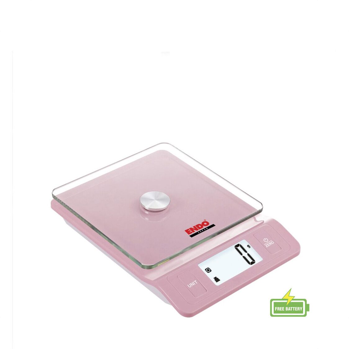 ENDO High Precision Digital Kitchen Scale - Pink (E-DKS5460 PINK)