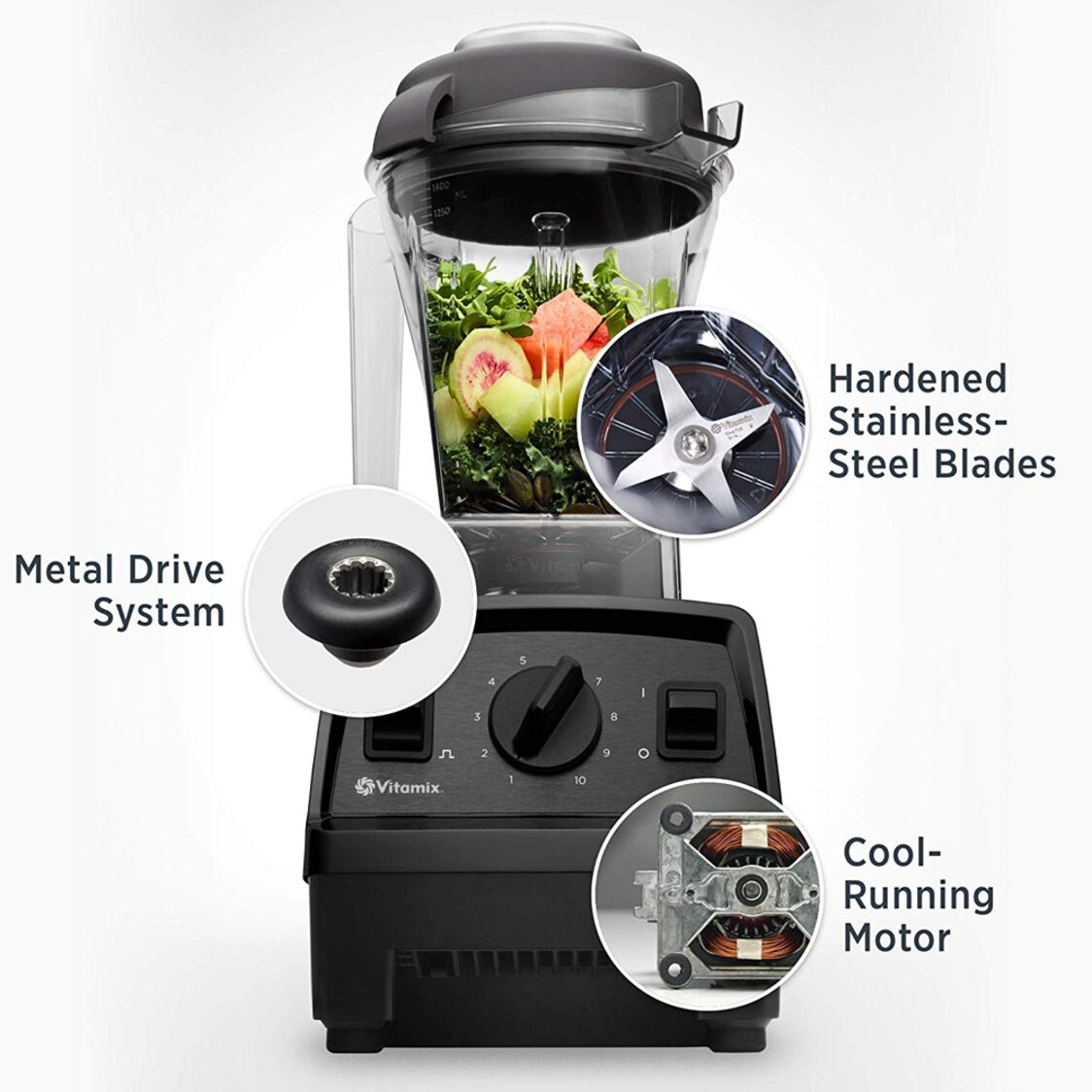 Vitamix Explorian Series E310 Blender - White