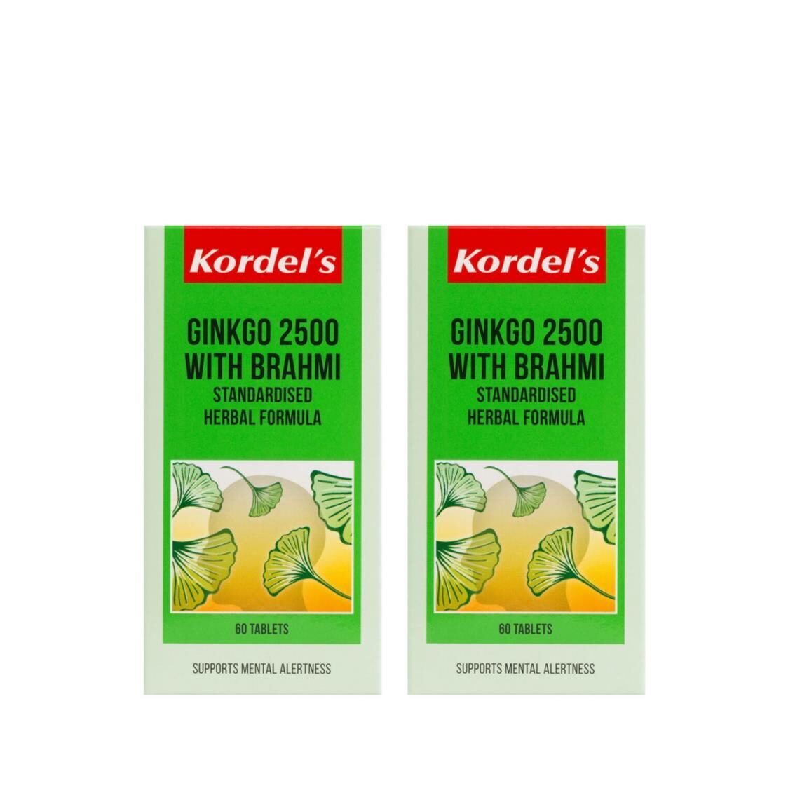 Kordel's Ginkgo 2500 + Brahmi 60'sx2