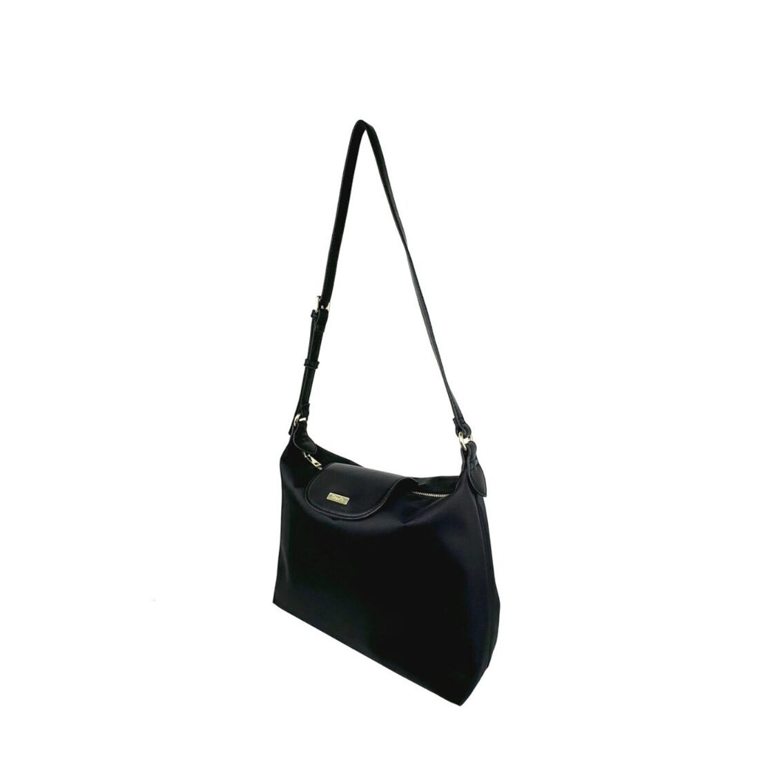Mel&Co Nylon Sling Bag With Flap Cover