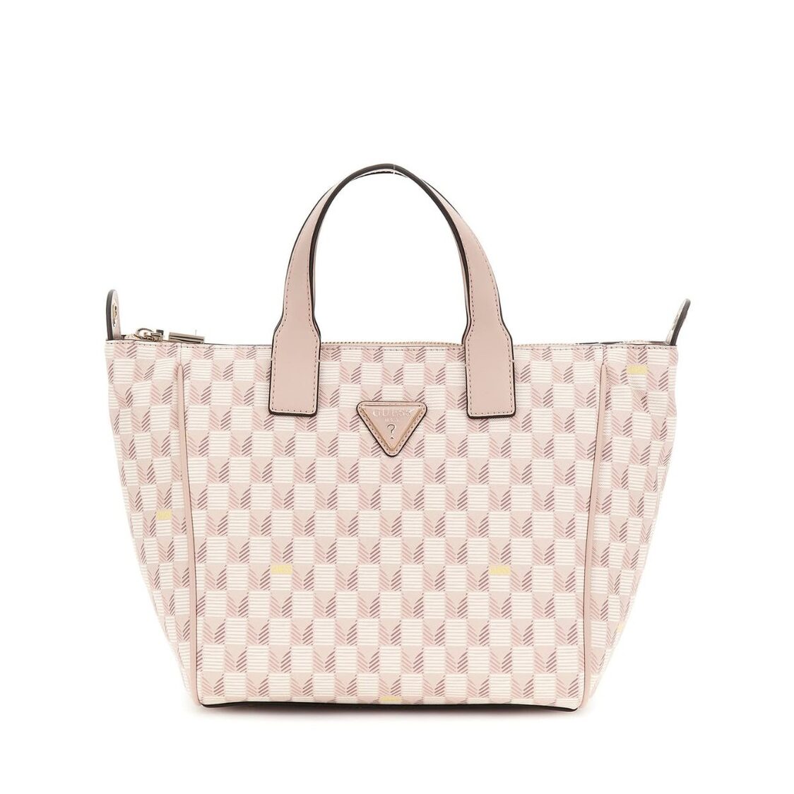 FOLLIE SMALL TOTE,BLUSH LOGO
