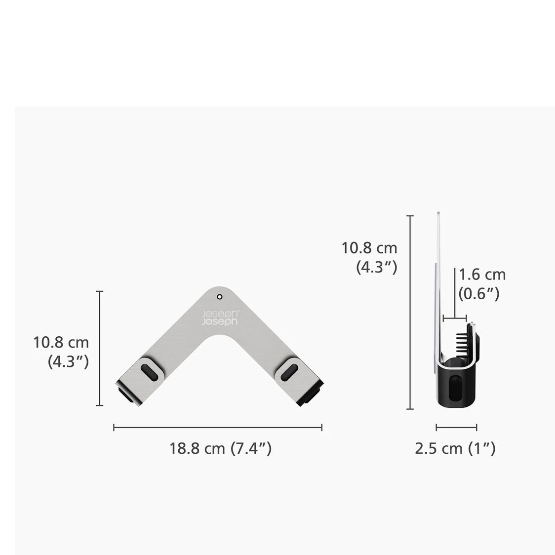 Joseph-Joseph Space Pack of 2 Stainless-steel Pan Lid Holders