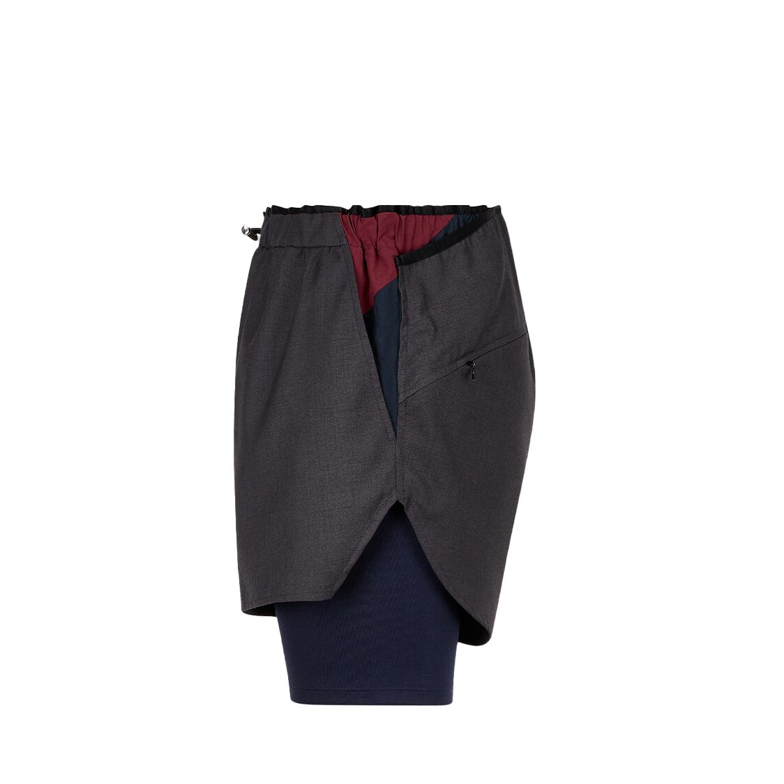 Studio Tomboy Lined Track Shorts Charcoal
