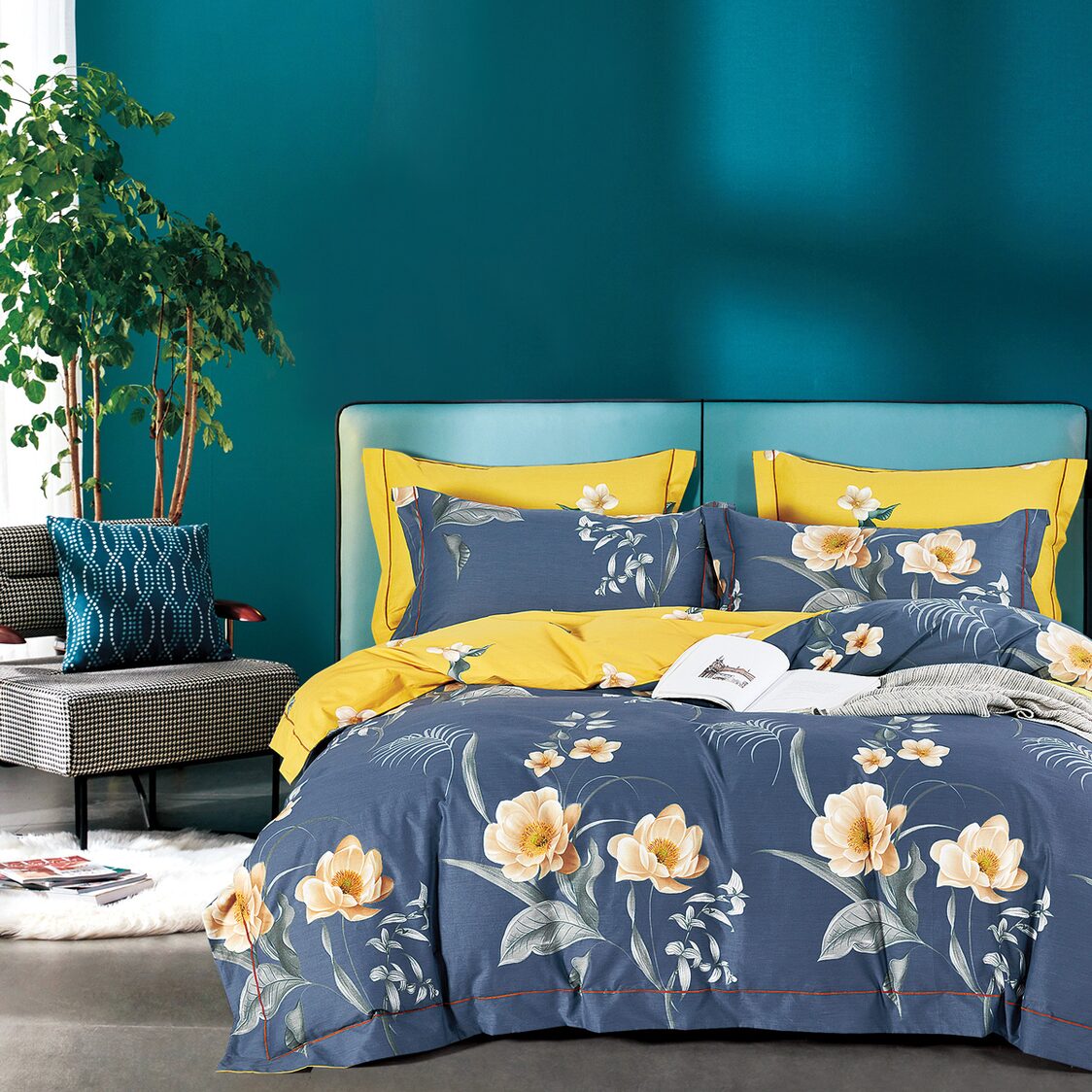 Suzanne Sobelle Bloomsbury 69 Sherri Deluxe Fitted Sheet / Bed Set